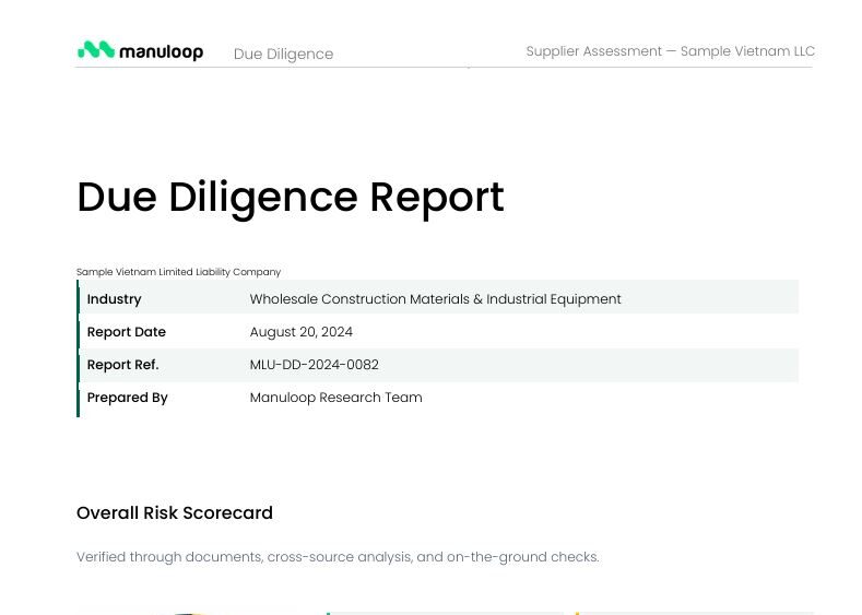 Report sample